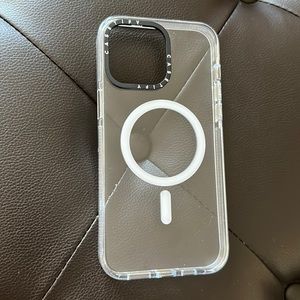 Casetify iPhone 14 Pro Max clear case with MagSafe